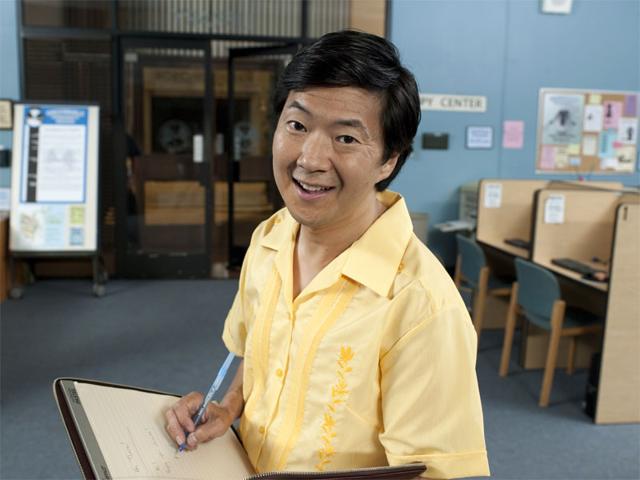 Ken Jeong in a still from Community.