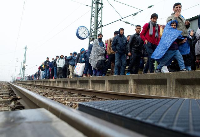 Merkel made the remarks amid her own efforts to try and convince fellow European leaders to accommodate more refugees on a fairer basis. (AFP Photo) Merkel made the remarks amid her own efforts to try and convince fellow European leaders to accommodate more refugees on a fairer basis. (AFP Photo)