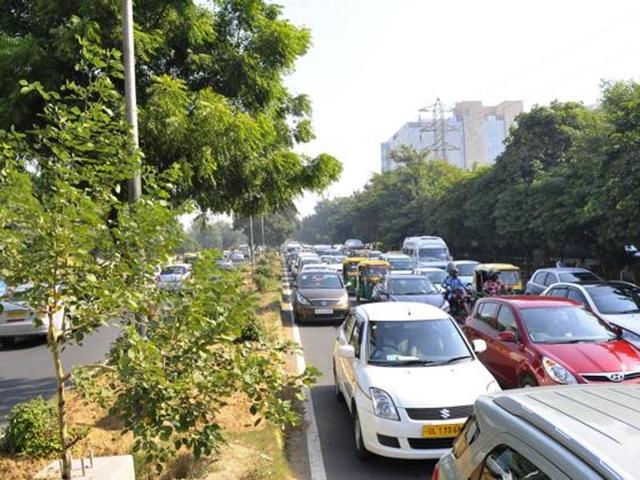 Hike planned in one-time parking fee for all vehicles. (HT Photo) Hike planned in one-time parking fee for all vehicles. (HT Photo)