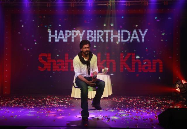 Shah Rukh Khan listens to a question during a press conference on his birthday in Mumbai, India, Monday, Nov. 2,2015. (AP) Shah Rukh Khan listens to a question during a press conference on his birthday in Mumbai, India, Monday, Nov. 2,2015. (AP)