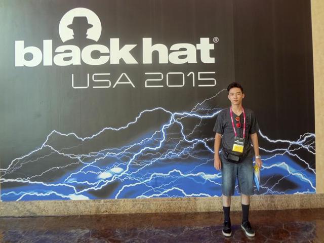 This August 2015 photo shows Moshe Kai Cavalin at the Black Hat USA computer security conference in Las Vegas. (AP) This August 2015 photo shows Moshe Kai Cavalin at the Black Hat USA computer security conference in Las Vegas. (AP)