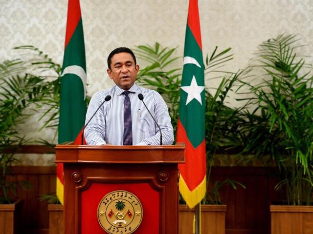 Maldives President Abdulla Yameen.(Reuters File Photo) Maldives President Abdulla Yameen.(Reuters File Photo)