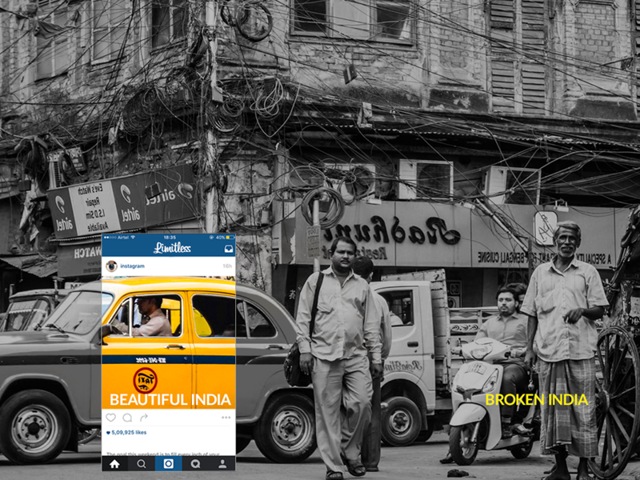 To the Instagram world, the Indian cab experience is captured through beautiful images, while on the other hand infrastructure in cities still hasn’t changed much (Photo: Limitless) To the Instagram world, the Indian cab experience is captured through beautiful images, while on the other hand infrastructure in cities still hasn’t changed much (Photo: Limitless)