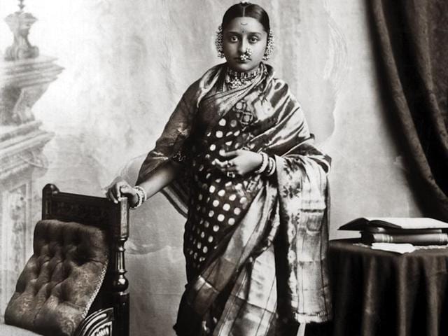 Maharani Chimnabai II of Baroda, née Shrimant Gajrabai Ghatge of Dewas Sr. Lala Deen Dayal, 1891. Married at a young age, she was encouraged by her husband to study. Due to her active work, Baroda was the first state to abolish purdah. She was the first president of the All India Women’s Conference. (Photos courtesy: MAP/Tasveer)
