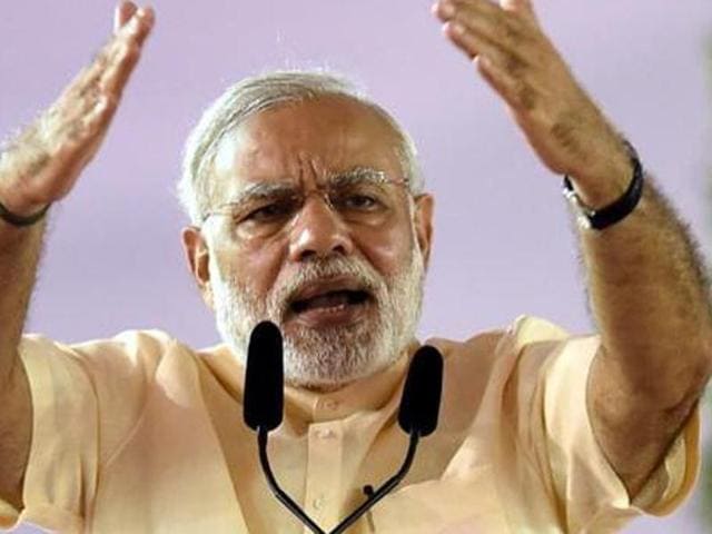 The PM said the government has undertaken several initiatives, including converting the present rail era into a modern one with initiatives like expansion and modernisation of railway stations. (HT Photo) The PM said the government has undertaken several initiatives, including converting the present rail era into a modern one with initiatives like expansion and modernisation of railway stations. (HT Photo)