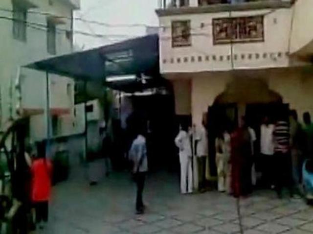 The charred bodies of former Congress MPSiricilla Rajaiah’s daughter-in-law and her three sons were found at his house in Warangal district in Telangana. Siricilla, his wife and son were arrested on Thursday. (ANI) The charred bodies of former Congress MPSiricilla Rajaiah’s daughter-in-law and her three sons were found at his house in Warangal district in Telangana. Siricilla, his wife and son were arrested on Thursday. (ANI)