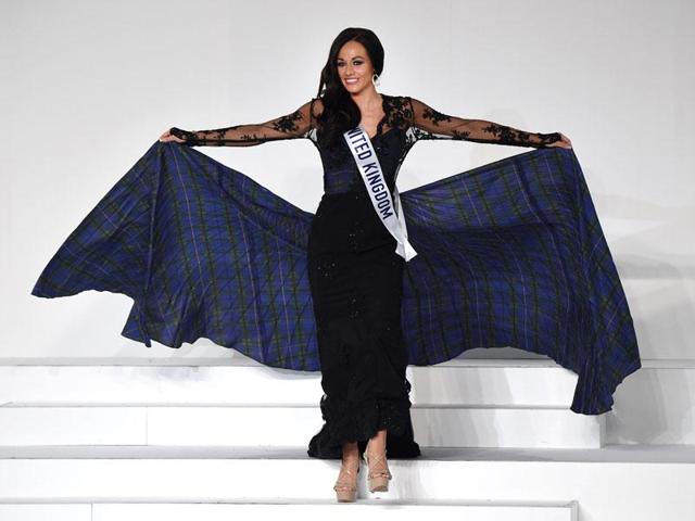 Miss United Kingdom Sophie Loudon. (aFP) 