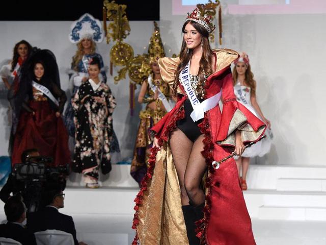 Miss Dominican Republic Irina Peguero. (AFP) 