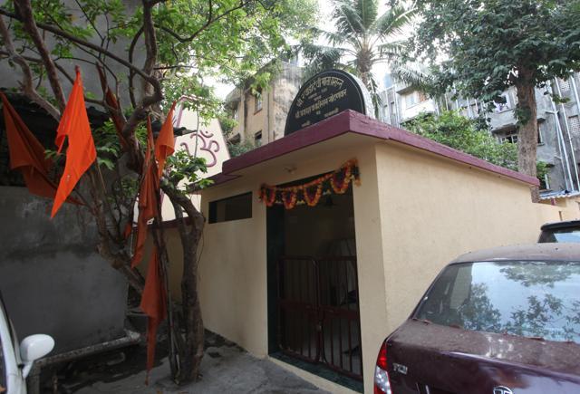 :Khadadevi temple at Colaba (Kunal Patil/ Hindustan Times) :Khadadevi temple at Colaba (Kunal Patil/ Hindustan Times)
