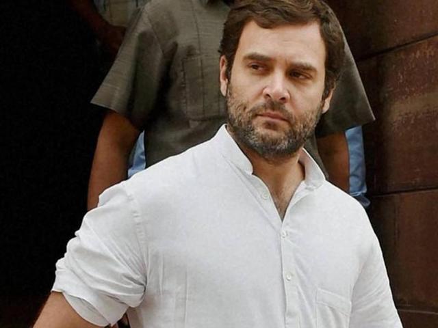 Congress vice-president Rahul Gandhi (PTI) Congress vice-president Rahul Gandhi (PTI)