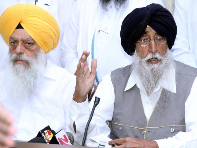Shiromani Akali Dal (Amritsar) president Simranjeet Singh Mann.(HT Photo) Shiromani Akali Dal (Amritsar) president Simranjeet Singh Mann.(HT Photo)