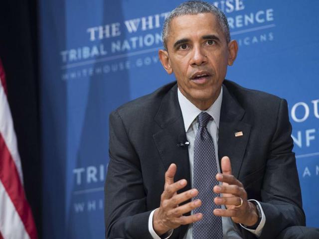 US President Barack Obama raised the possibility Thursday that a bomb brought down a Russian plane that crashed over Egypt’s Sinai Peninsula. (AFP Photo) US President Barack Obama raised the possibility Thursday that a bomb brought down a Russian plane that crashed over Egypt’s Sinai Peninsula. (AFP Photo)