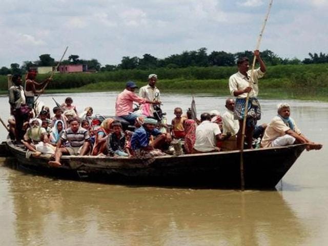 Originating in Nepal, every summer the melting of Himalayan glaciers leads to flooding across its path, causing devastation in Bihar. (PTI File Photo) Originating in Nepal, every summer the melting of Himalayan glaciers leads to flooding across its path, causing devastation in Bihar. (PTI File Photo)