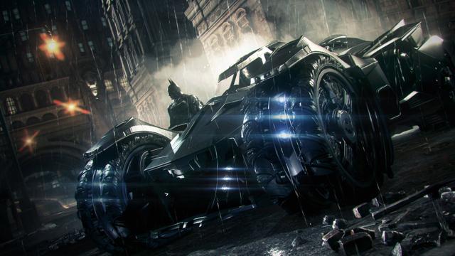 The Batman Arkham Knight Batmobile.