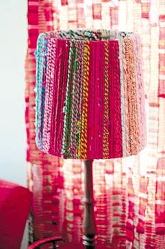 Quirk up your lampshade with bands and rakhis. (IMAGESBAZAAR) Quirk up your lampshade with bands and rakhis. (IMAGESBAZAAR)
