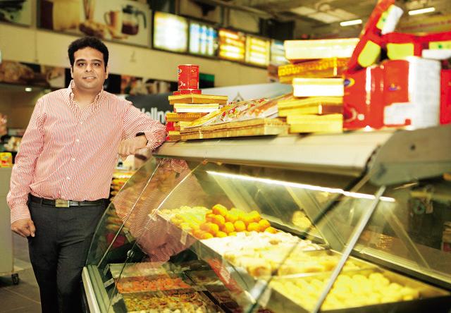 “We have automated kettles and machines that speed up the process, but good mithai-making takes a lot of time and effort,” says Kunal Bajaj, owner of Punjabi Ghastaram Halwai. (Photo by Vidya Subramanian/ Hindustan Times) (Hindustan Times) “We have automated kettles and machines that speed up the process, but good mithai-making takes a lot of time and effort,” says Kunal Bajaj, owner of Punjabi Ghastaram Halwai. (Photo by Vidya Subramanian/ Hindustan Times) (Hindustan Times)
