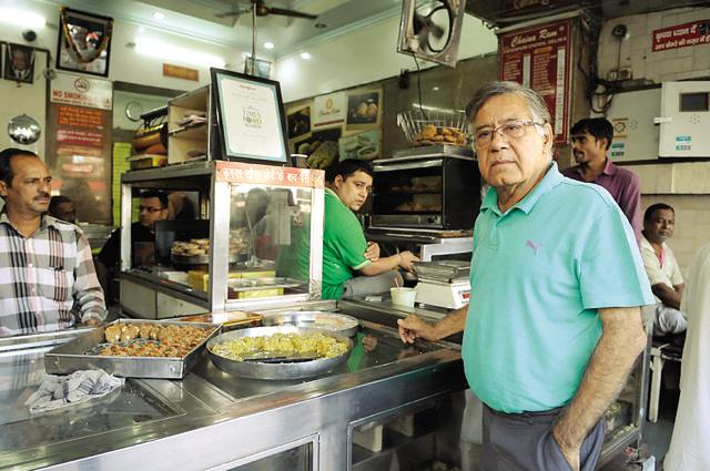Above: Hari Gidwani, one of the fifth generation of family owners running Chaina Ram (Photo by Saumya Khandelwal/ Hindustan Times) (Hindustan Times)