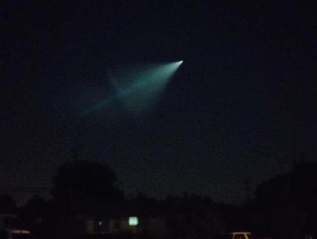 Phoenix, Arizona-based news channel ABC15 said Saturday’s reported UFO sighting was a meteor shower.(Photo: Twitter handle @abc15)