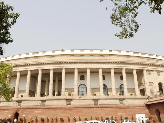 File photo of the Parliament, in New Delhi. (Ajay Aggarwal/ HT Photo) File photo of the Parliament, in New Delhi. (Ajay Aggarwal/ HT Photo)