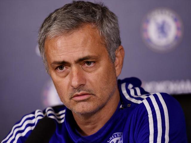 Chelsea manager Jose Mourinho during a press conference at the team’s training ground ahead of the EPL game against Stoke City, on November 6, 2015. (Reuters Photo) Chelsea manager Jose Mourinho during a press conference at the team’s training ground ahead of the EPL game against Stoke City, on November 6, 2015. (Reuters Photo)
