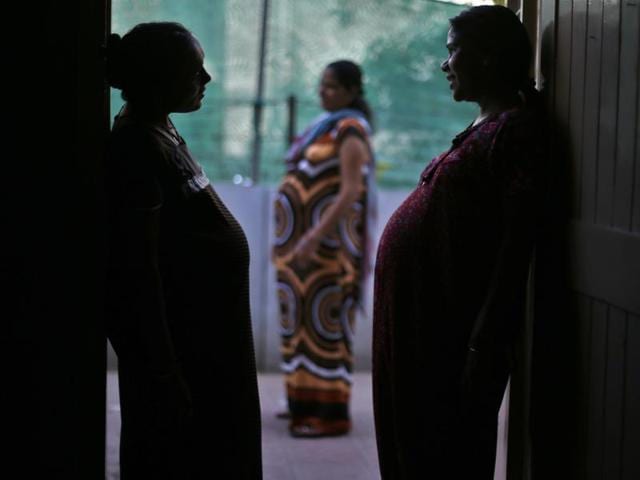Surrogate mothers at the dormitory in Anand, a town in Gujarat, now synonymous with commercial surrogacy in the country. (Ravi Choudhary/ Hindustan Times) Surrogate mothers at the dormitory in Anand, a town in Gujarat, now synonymous with commercial surrogacy in the country. (Ravi Choudhary/ Hindustan Times)