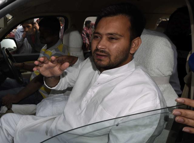RJD chief Lalu Prasad Yadav's son and Raghopur MLA Tejashwi Yadav. (HT Photo) RJD chief Lalu Prasad Yadav's son and Raghopur MLA Tejashwi Yadav. (HT Photo)