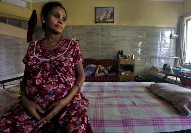 A surrogate mother at Surrogate House at Anand, Gujarat on November 4, 2015. (Ravi Choudhary/Hindustan Times) A surrogate mother at Surrogate House at Anand, Gujarat on November 4, 2015. (Ravi Choudhary/Hindustan Times)