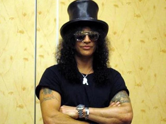 Rock legend Saul Hudson, also called Slash, is the former lead guitarist of the rock band Guns N’ Roses.