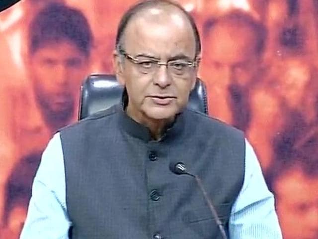 Union finance minister Arun Jaitley addressed the media on November 9, 2015 , following the meeting of the BJP’s parliamentary board. The meeting was convened to discuss the results of Bihar assembly polls. (ANI) Union finance minister Arun Jaitley addressed the media on November 9, 2015 , following the meeting of the BJP’s parliamentary board. The meeting was convened to discuss the results of Bihar assembly polls. (ANI)