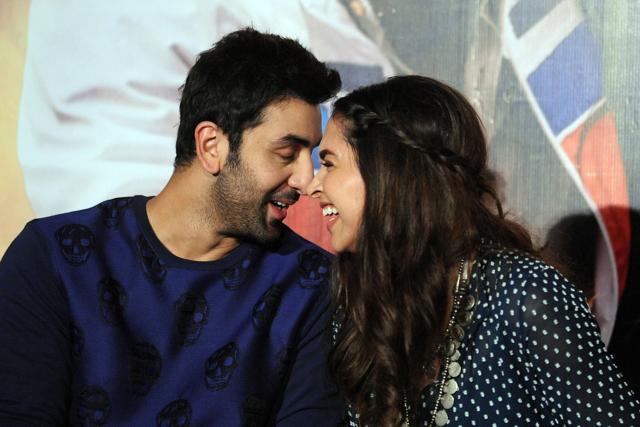 Ranbir Kapoor and Deepika Padukone during the trailer launch of the upcoming movie Tamasha directed by Imtiaz Ali. (AFP) Ranbir Kapoor and Deepika Padukone during the trailer launch of the upcoming movie Tamasha directed by Imtiaz Ali. (AFP)