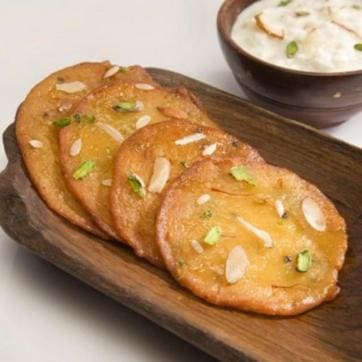 Malpua is a staple during Diwali. Malpua is a staple during Diwali.