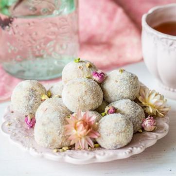 Nariyal laddoo is served to Goddess Kali on Diwali. Nariyal laddoo is served to Goddess Kali on Diwali.