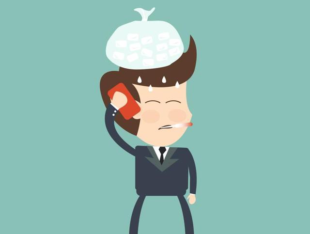 Flu, migraines and even recovering from surgery may not be good enough reasons to pull a sickie. (Shutterstock) Flu, migraines and even recovering from surgery may not be good enough reasons to pull a sickie. (Shutterstock)