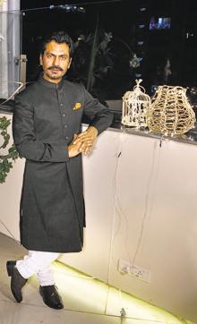 Nawazuddin Siddhique at Cafe Terra, in Bandra, in Mumbai, India, on Sunday, November 8, 2015. (Photo by Vidya Subramanian/ Hindustan Times)