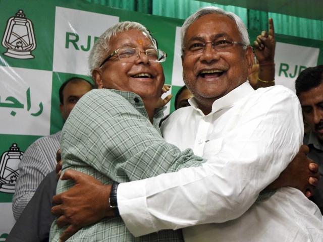 Bihar elections in which Nitish Kumar won his third term in power for JD(U) in a grand alliance with RJD and the Congress, had more than plain rustic appeal.(Arun Sharma/HT Photo)