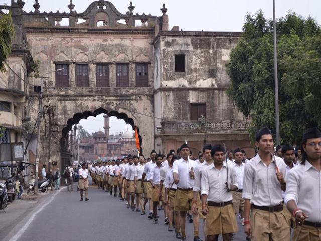 The message comes two days after a humiliating defeat of the BJP at the hands of the grand alliance in high-stakes Bihar elections. (HT File Photo) The message comes two days after a humiliating defeat of the BJP at the hands of the grand alliance in high-stakes Bihar elections. (HT File Photo)