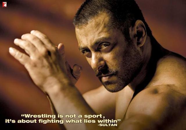 The first look of Sultan that Salman shared on his Twitter page. (TWITTER/SALMANKHAN)