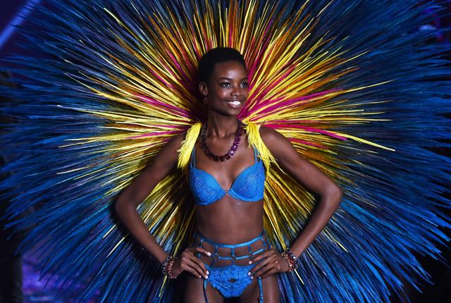 Model Maria Borges from Angola. (AFP)