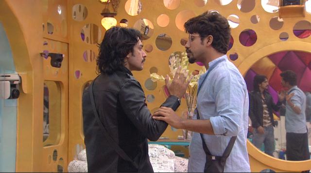 Rishabh argues with Suyyash on Bigg Boss 9. (COLORS) Rishabh argues with Suyyash on Bigg Boss 9. (COLORS)