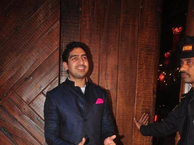 Filmmaker Ayan Mukerji arrives to attend the Diwali party at Bollywood icon Amitabh Bachchan`s residence on Nov 11, 2015. (IANS)