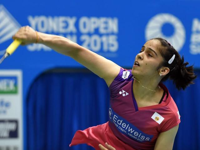 A file photo of Saina Nehwal in action. (AFP Photo) A file photo of Saina Nehwal in action. (AFP Photo)