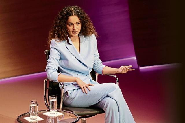 Bollywood actor Kangana Ranaut speaks during the Women in the World Summit at Cadogan Hall in London. (AP) Bollywood actor Kangana Ranaut speaks during the Women in the World Summit at Cadogan Hall in London. (AP)
