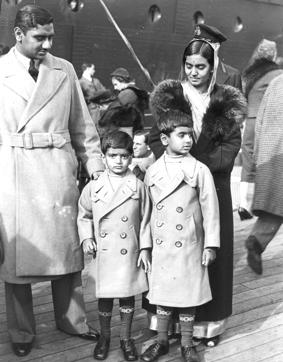 Until 50 years ago, the maharajas would set sail in their first-class cabins. In this 1938 picture, the Maharajah and Maharani of Bhawnagar with their two sons. (Getty Images) Until 50 years ago, the maharajas would set sail in their first-class cabins. In this 1938 picture, the Maharajah and Maharani of Bhawnagar with their two sons. (Getty Images)