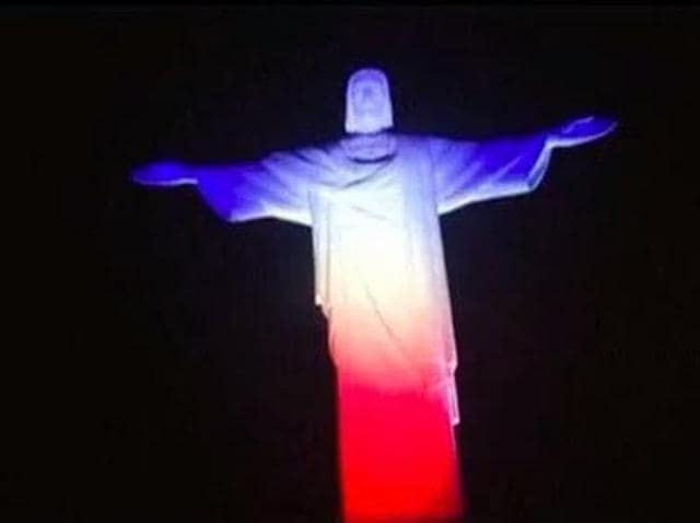 Christ the Redeemer in Rio de Janeiro, Brazil. (Photo courtesy: Twitter)