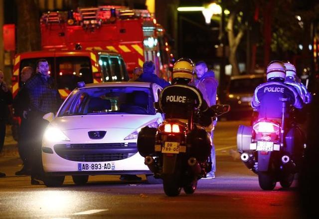 Police patrol on the Boulevard Voltaire following a series of deadly attacks in Paris. (Reuters) Police patrol on the Boulevard Voltaire following a series of deadly attacks in Paris. (Reuters)