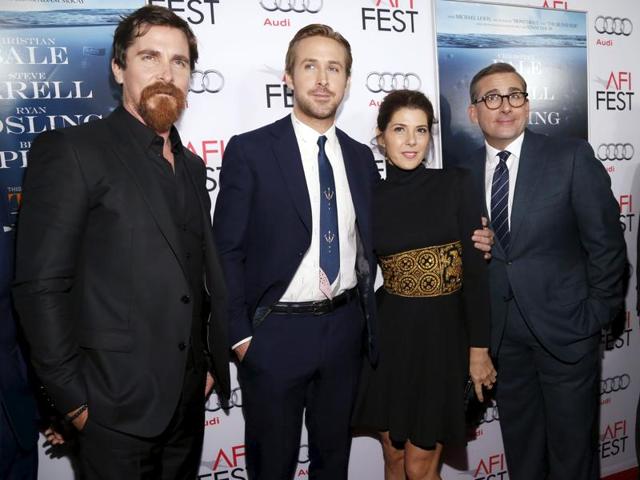 Ryan Gosling, Christian Bale at the star-studded The Big Short premiere ...