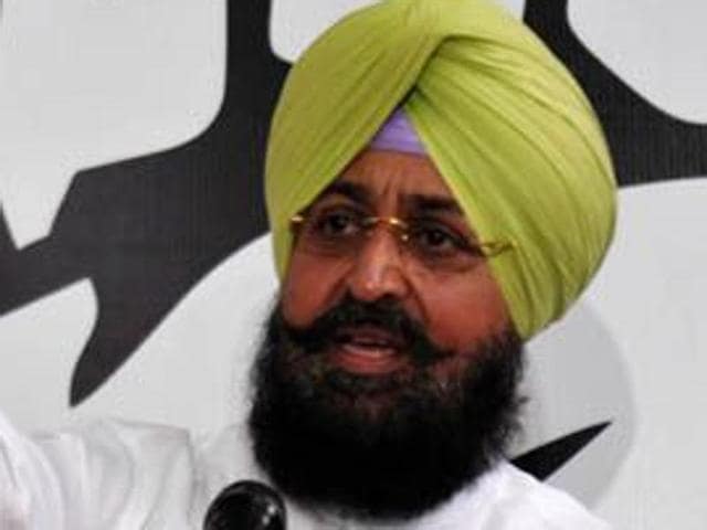 Punjab Congress president Partap Singh Bajwa. (Ravi Kumar/HT Photo) Punjab Congress president Partap Singh Bajwa. (Ravi Kumar/HT Photo)