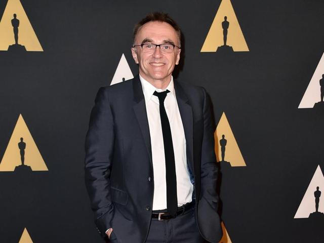Danny Boyle, director of Steve Jobs, at the Governors Awards red carpet. (AP)