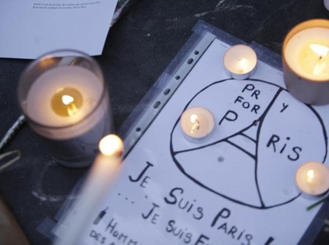 Tributes were offered to the victims of a series of coordinated attacks in and around Paris, at the Place de la Republique square in Paris. (AFP) Tributes were offered to the victims of a series of coordinated attacks in and around Paris, at the Place de la Republique square in Paris. (AFP)