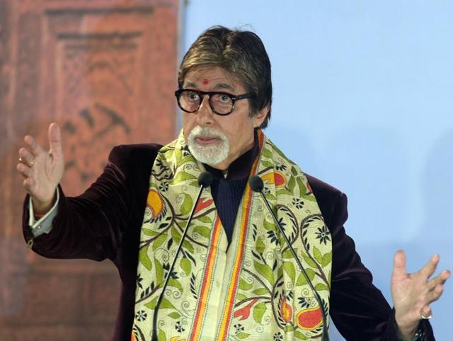 Amitabh Bachchan speaks during the start of the 21st Kolkata International Film Festival in Kolkata on Saturday. (AFP) Amitabh Bachchan speaks during the start of the 21st Kolkata International Film Festival in Kolkata on Saturday. (AFP)